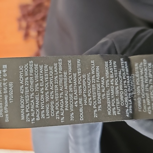 🎉HP🎉 NWT Tory Burch tweed pencil dress in Autumn - Picture 11 of 12